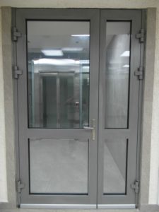 Алюминиевая дверь 1800×2000 мм. GFTD20207