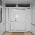 Медицинская алюминиевая дверь GFTD899